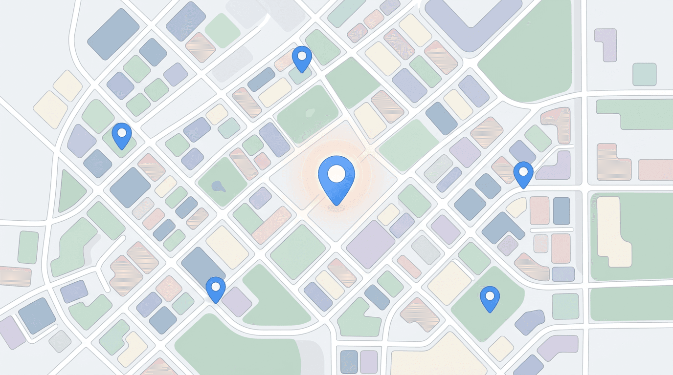 지도 위 매물 위치